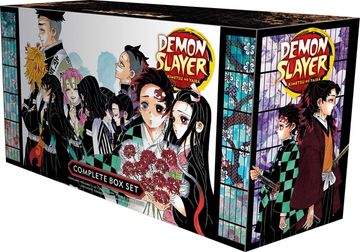 portada Demon Slayer Complete box Set: Includes Volumes 1-23 With Premium (Demon Slayer: Kimetsu no Yaiba) (in English)