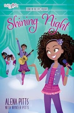 portada Shining Night (Faithgirlz/Lena in the Spotlight) (en Inglés)