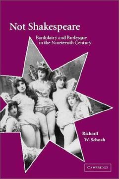 portada Not Shakespeare Hardback: Bardolatry and Burlesque in the Nineteenth Century (in English)