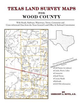 portada Texas Land Survey Maps for Wood County