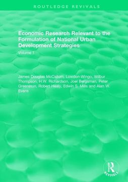 portada Economic Research Relevant to the Formulation of National Urban Development Strategies: Volume 1 (in English)