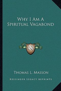 portada why i am a spiritual vagabond (en Inglés)