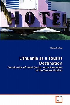 portada lithuania as a tourist destination (en Inglés)