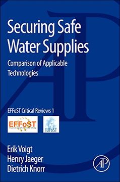 portada Securing Safe Water Supplies: Comparison of Applicable Technologies (Effost Critical Reviews) (in English)