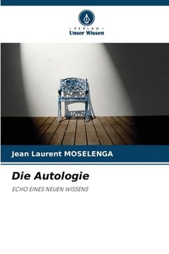 portada Die Autologie (in German)