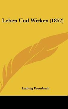portada leben und wirken (1852) (en Inglés)