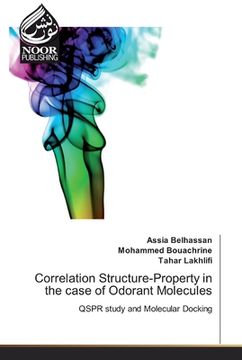 portada Correlation Structure-Property in the case of Odorant Molecules (en Inglés)