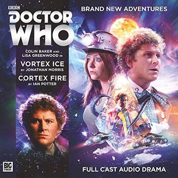 portada Doctor Who Main Range: Vortex Ice / Cortex Fire