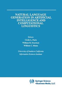 portada natural language generation in artificial intelligence and computational linguistics (en Inglés)