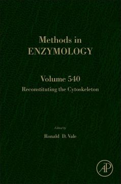 portada Reconstituting the Cytoskeleton (Volume 540) (Methods in Enzymology, Volume 540)