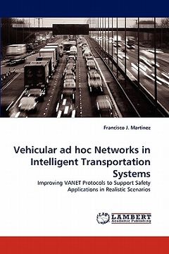 portada vehicular ad hoc networks in intelligent transportation systems