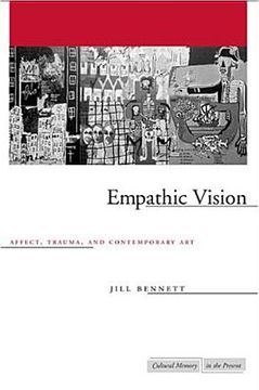 portada Empathic Vision: Affect, Trauma, and Contemporary art (Cultural Memory in the Present) (in English)