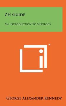 portada zh guide: an introduction to sinology (in English)