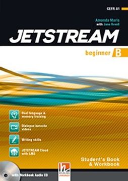 portada Jetstream Beginner Combo Split Edition b: Student's Book b, Workbook b, Workbook Audio cd and E-Zone 
