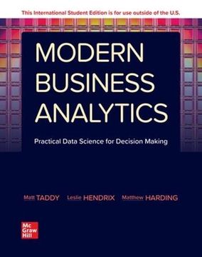 portada Modern Business Analytics ise (en Inglés)