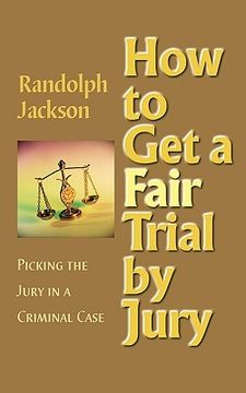 portada how to get a fair trial by jury (en Inglés)