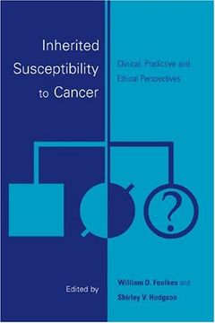 portada Inherited Susceptibility to Cancer: Clinical, Predictive and Ethical Perspectives (en Inglés)