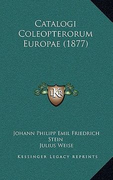 portada Catalogi Coleopterorum Europae (1877) (in Latin)