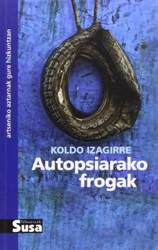 portada Autopsiarako Frogak (en Euskera)