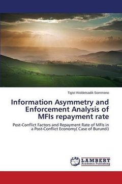 portada Information Asymmetry and Enforcement Analysis of MFIs repayment rate