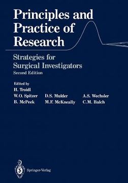 portada principles and practice of research: strategies for surgical investigators (en Inglés)