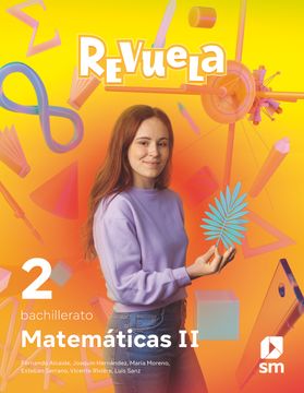 portada Matemáticas ii. 2 Bachillerato. Revuela