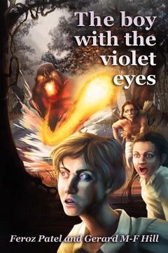 portada the boy with the violet eyes (en Inglés)