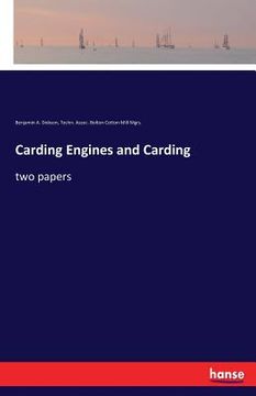 portada Carding Engines and Carding: two papers