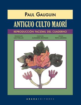 portada Antiguo Culto Maorí (Reproducción Facsímil del Cuaderno)