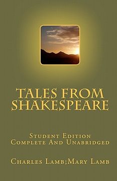 portada tales from shakespeare student edition complete and unabridged
