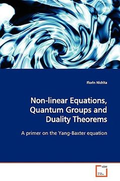 portada non-linear equations, quantum groups and duality theorems (in English)