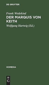 portada Der Marquis von Keith (in German)