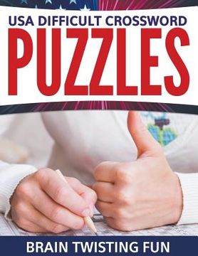 portada USA Difficult Crossword Puzzles: Brain Twisting Fun