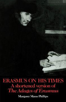 portada Erasmus on his Times: A Shortened Version of the 'adages' of Erasmus (en Inglés)