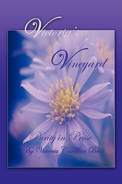 portada victoria's vineyard: purity in prose (in English)