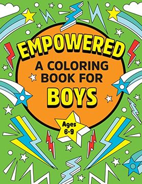 portada Empowered: A Coloring Book for Boys (in English)
