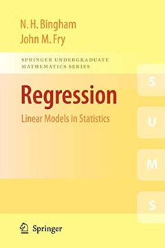 portada Regression: Linear Models in Statistics (Springer Undergraduate Mathematics Series) 