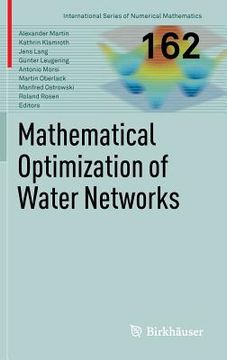 portada mathematical optimization of water networks (en Inglés)