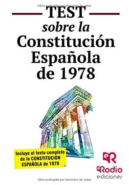 portada Test sobre la Constitución Española (OPOSICIONES)