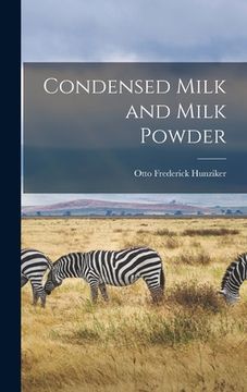 portada Condensed Milk and Milk Powder (en Inglés)