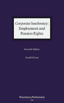 portada Corporate Insolvency: Employment and Pension Rights (en Inglés)