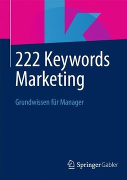 portada 222 Keywords Marketing: Grundwissen für Manager