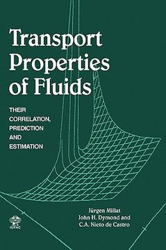 portada Transport Properties of Fluids: Their Correlation, Prediction and Estimation (in English)