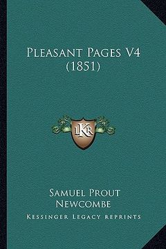 portada pleasant pages v4 (1851) (en Inglés)