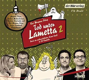 portada Tod Unter Lametta 2: Ein Weihnachtlicher Krimi-Spaß in 24 Kapiteln (en Alemán)