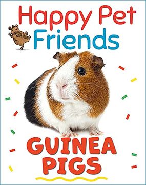 portada Happy pet Friends: Guinea Pigs (Paperback)