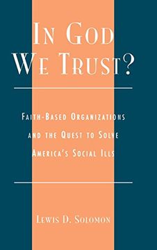 portada in god we trust?: faith-based organizations and the quest to solve america's social ills