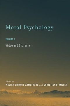 portada Moral Psychology: Virtue and Character: 5