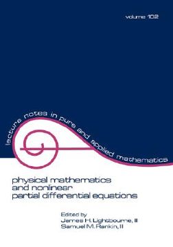 portada physical mathematics and nonlinear partial differential equations (in English)