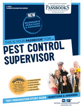 portada Pest Control Supervisor (C-3094): Passbooks Study Guide Volume 3094 (en Inglés)